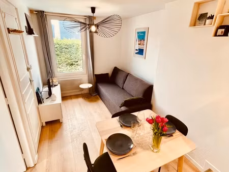 charmant t2 meublé de 26 m² – proche plage et quartier saint-vincent – le havre