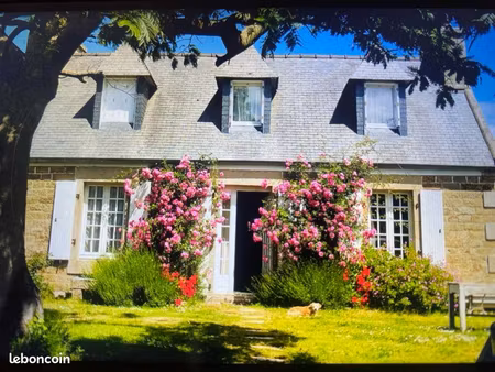 jolie maison avec vue mer à l’étage  grande cheminée - 2 chambres