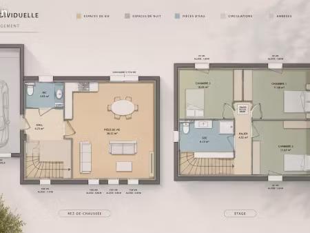 maison 90 m² la bouexiere