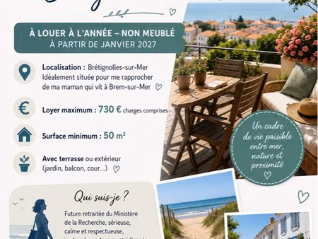recherche location bretignoles sur mer