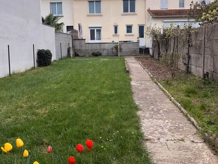 location maison individuelle + jardin