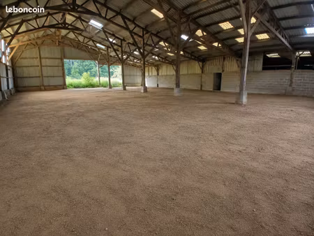 maison 210m² - hangar 680m² - pelouse - pature