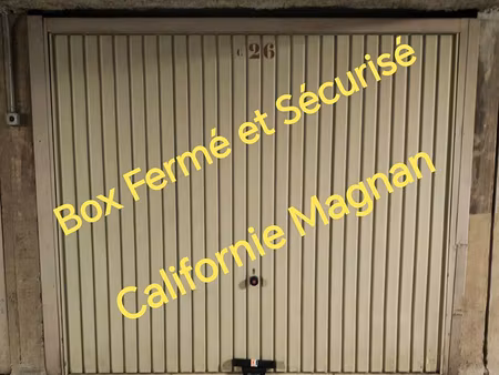 parking/box 13 m² nice