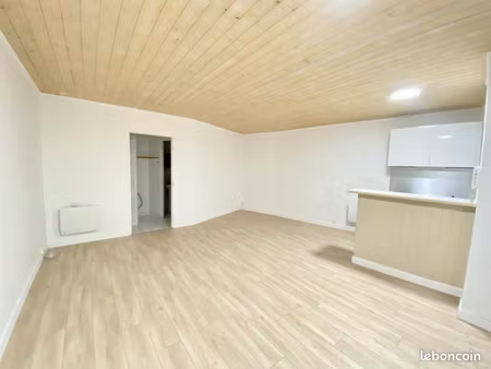 grand studio rénové 32 m² – nantes centre / cathédrale – 499cc
