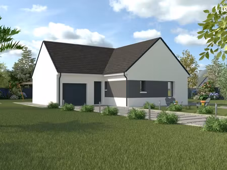 projet de construction d'une maison 80 m² avec terrain à plouay (56)