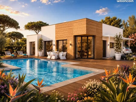maison contemporaine neuve de 98 m² avec suite parentale sur terrain viabilisé de 234 m² à