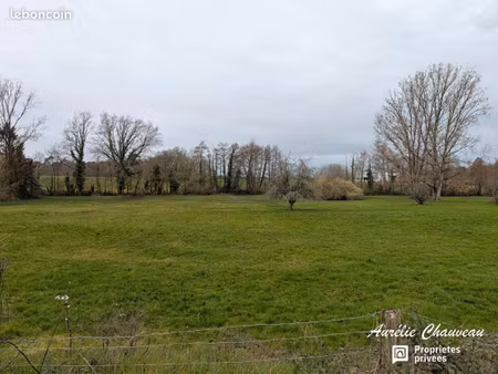 terrain de 2500 m2 constructible a 20 min de bergerac