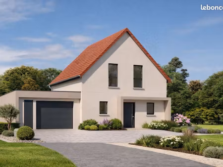 projet de construction d'une maison 85 m² avec terrain à gougenheim (67)