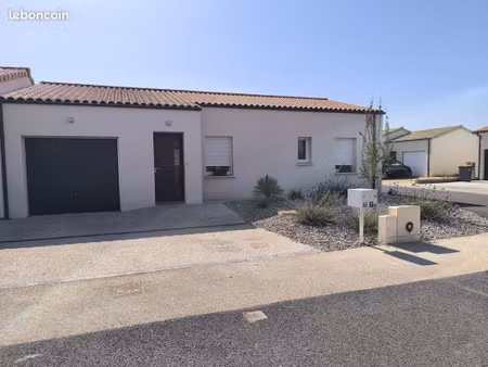 maison neuve individuelle - libre au 01/09 - la crèche/miseré