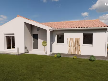 projet de construction d'une maison 94.64 m² avec terrain à chalagnac (24)