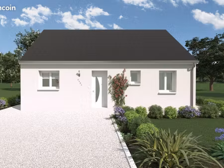 projet de construction d'une maison 59.85 m² avec terrain à bueil (27)