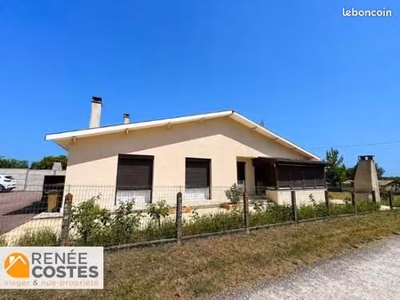 maison en viager 4 pièces 124 m²