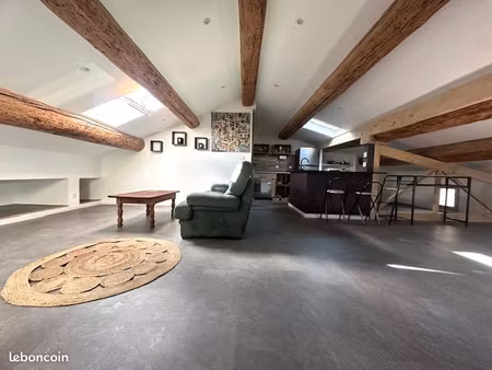 magnifique appartement esprit loft rénové garage possible