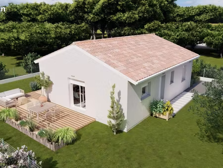 projet de construction d'une maison 69.92 m² avec terrain à mugron (40)