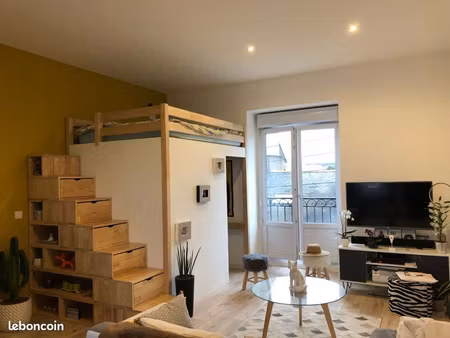 loft meublé 34m2 jardin des plantes