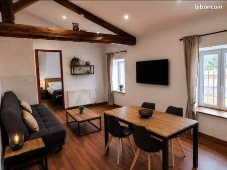 appartement t3 de 58m²  meublé