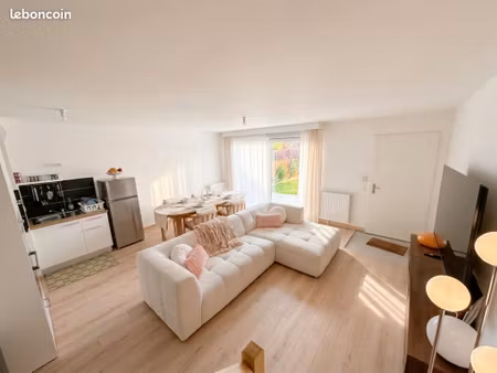duplex t3 (76 m²) – jardin privatif  terrasse & 2 parkings