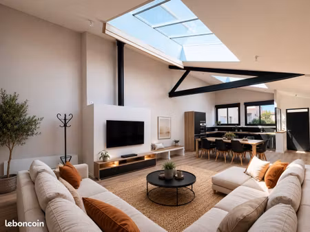 loft/atelier/surface 4 pièces 117 m²