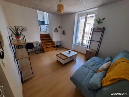 centre ville – studio meuble – entièrement rénove