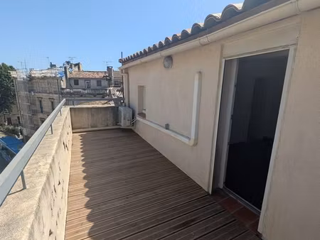 studio 21 m² avec terrasse 11 m²