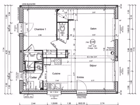 villa 2022 lumineuse centre bourg st gildas avec jardin et 4 chambres