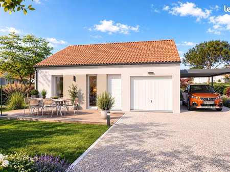 projet de construction d'une maison 60 m² avec terrain à villeneuve (01)