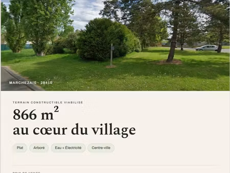 vente terrain à batîr