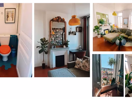 appartement penthouse meublé à louer • 50 m² • t2 • dernier étage