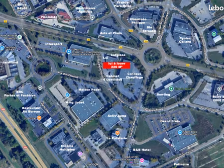 local commercial 220 m² – restauration équipée ou tous commerces zac des escarnotières – c