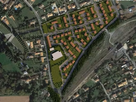 terrain 451 m² mauze sur le mignon