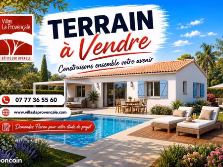 terrain 474 m² caumont sur durance