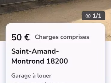garage à louer