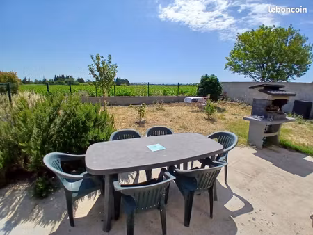 villa plain pied 3 chambres  jardin  garage et place de stationnement