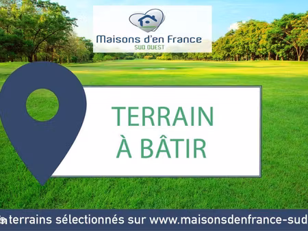 terrain à bâtir de 330 m² à magescq (40)