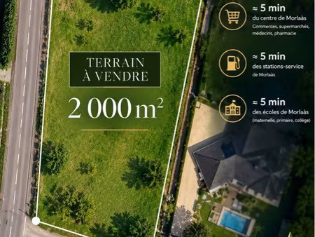 terrain plat - environnement calme