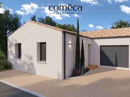 projet de construction d'une maison 85 m² avec terrain à moutiers-les-mauxfaits (85)
