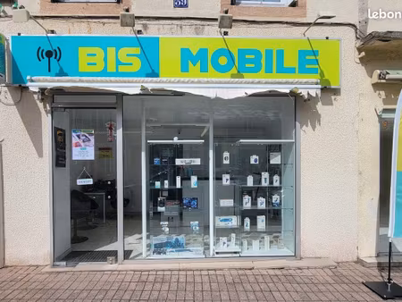 fonds de commerce  activité clé en main  boutique téléphonie  réparation vente smartphones