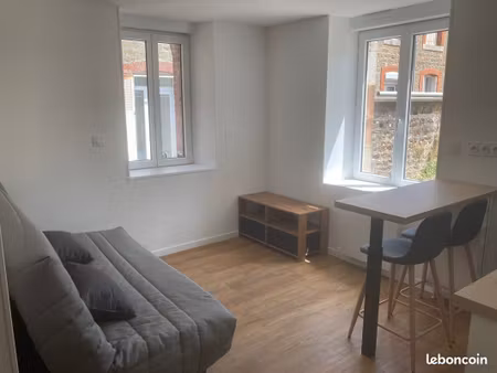 studio 20m2 rdc entièrement rénové il y a 3 ans