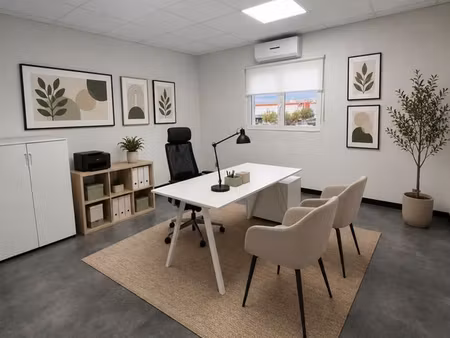 location bureau meublé 19m² clé en main – reims jaurès / cernay (parking inclus)
