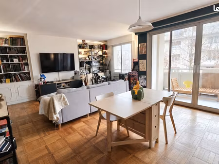 appartement t3 traversant 95m² de particulier à particulier (balcon  vues seine & cathédra