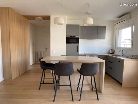 t2 meublé – clim – parking – chambéry centre ville - comte vert