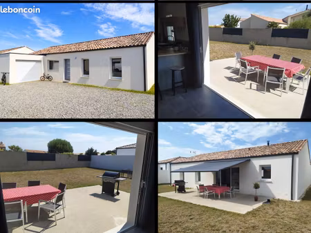 maison récente 2025 – 114 m² habitables – soullans