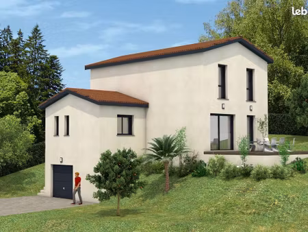 projet de construction d'une maison 117 m² avec terrain à chevinay (69)