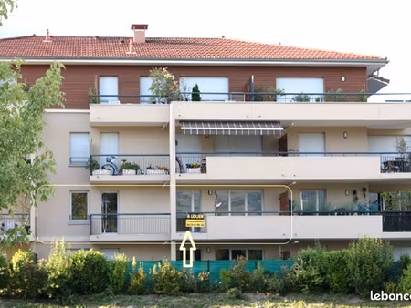 appartement 3 pièces 68m² + garage fermé + balcon 16m²