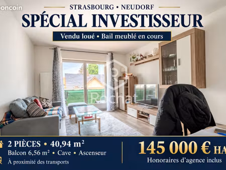 appartement 2 pièces 41 m²