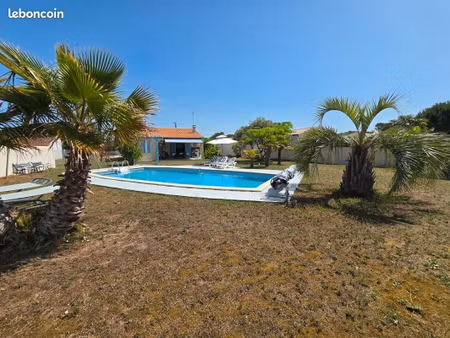 la tremblade – plain-pied avec piscine sur 1 185 m² de terrain clos et arboré