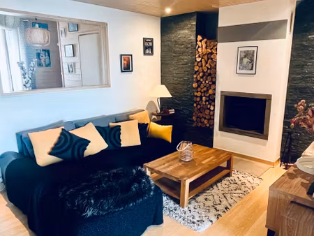 maison meublée 120 m² – jardin – 3 chambres + bureau – sacré coeur – disponible fin août