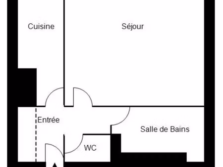 appartement 1 pièce 35 m²