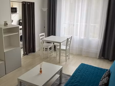 studio meublé 23m² - quartier bollée - le mans - prêt à vivre