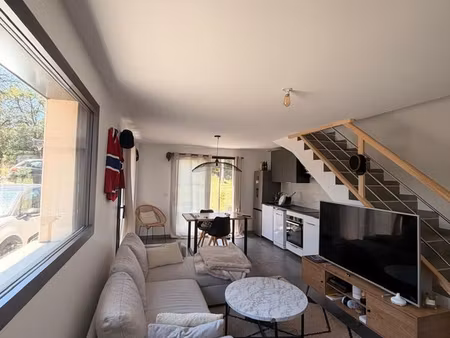 à louer – appartement t3 de 63 m² avec jardin  terrasse et garage